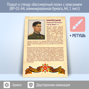 ������ � ������ ������������ ���� � ��������� (BP-02-A4, �������������� ������, �4, 1 ����)