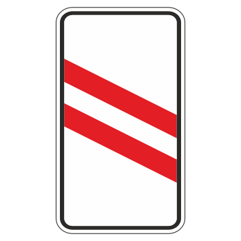 Дорожный знак 1.4.5 «Приближение к железнодорожному переезду» (металл 0,8 мм, II типоразмер: 350х700 мм, С/О пленка: тип А инженерная)